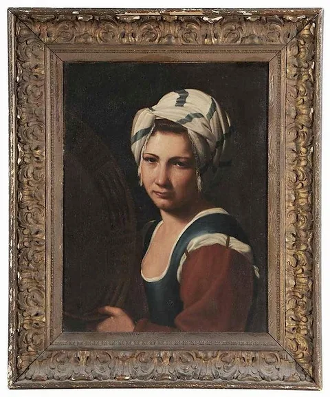 Michael Sweerts, Girl Wearing a Turban, oil on canvas