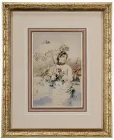Woman with Parasol, Brunk Auctions 2016