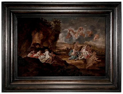 Pieter van Avont, The Abduction of Europa, oil on panel
