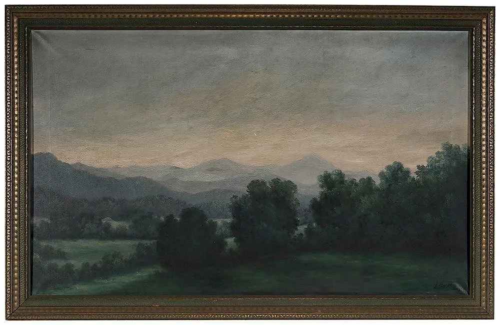 Lorenz Griffith, Southern Mountains, 1928, oil on canvas