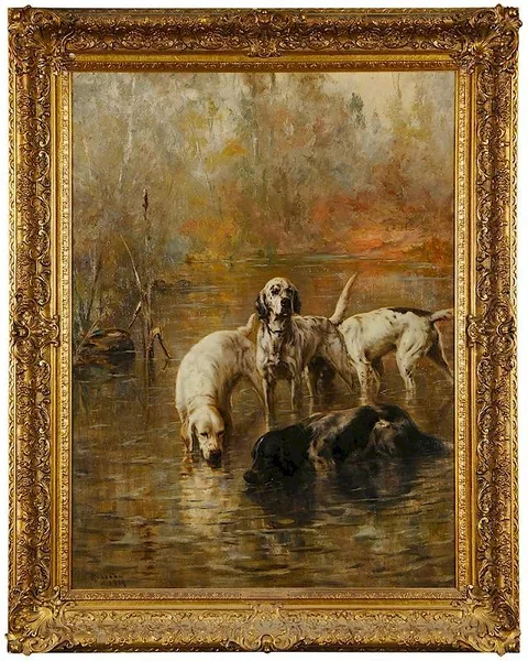Percival Leonard Rosseau, The Cooling Stream, 1919, oil on canvas