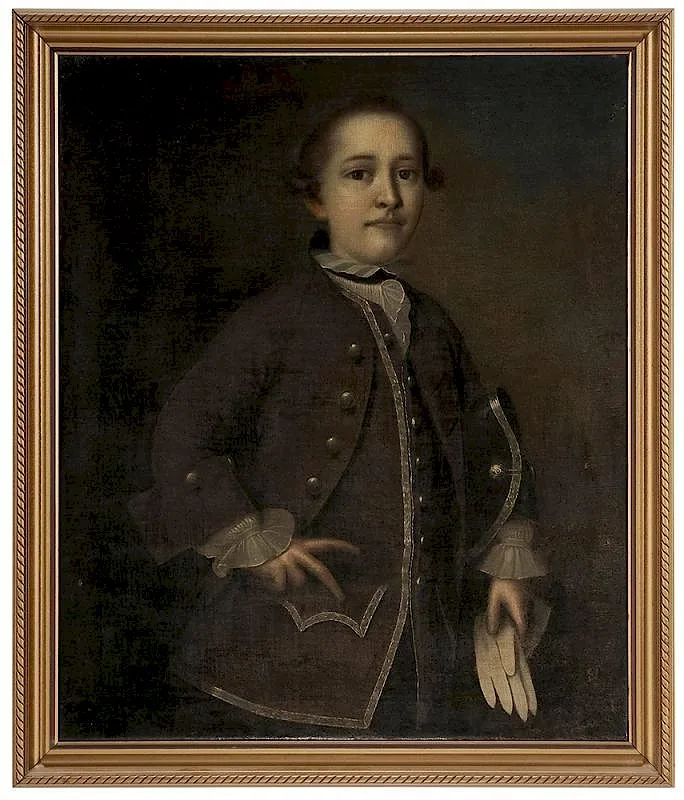 Joseph Badger, Portrait of a Middlesex, Massachusetts Boy, by family tradition Benjamin Brown (1728-1801), oil on canvas