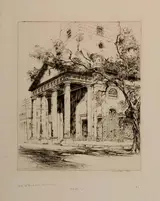 Alfred Heber Hutty, Old St. Michaels's, Charleston