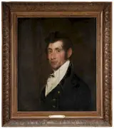 Gilbert Stuart, Portrait of a Young Gentleman of Virginia, by family tradition Thomas Massey of Goochland County, Virginia or possibly Dr. Thomas Massie (1783-1864) of Richmond and then Nelson County, Virginia