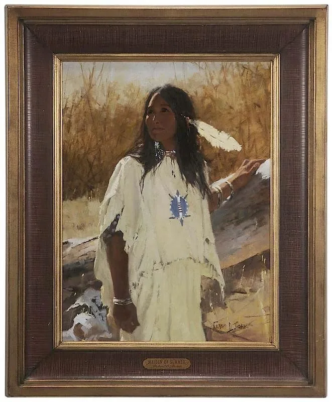 Richard D. Thomas, Maiden of Summer, 1997, oil on canvas