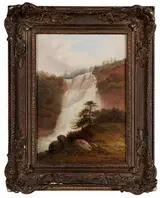 Francis E. Jamieson, View of a Waterfall