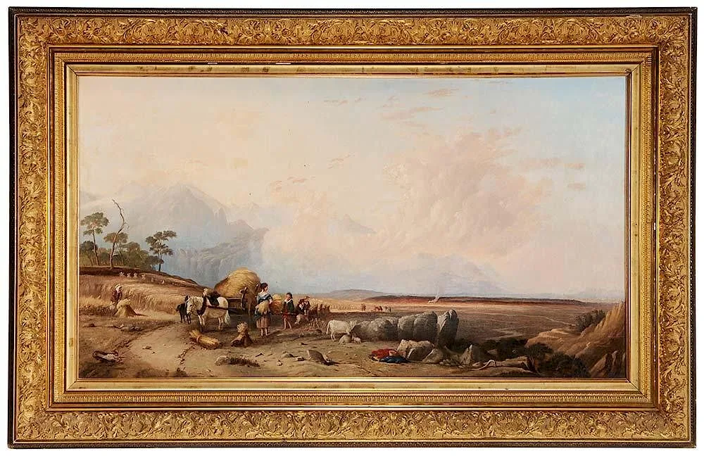 Sr. by William Shayer, oil on canvas, sold Jul 2016