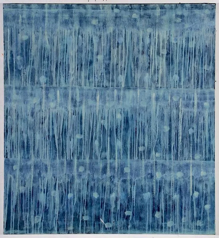 Ephemera 2 by Jean Meisel, 2010, oil on canvas, sold Apr 2016