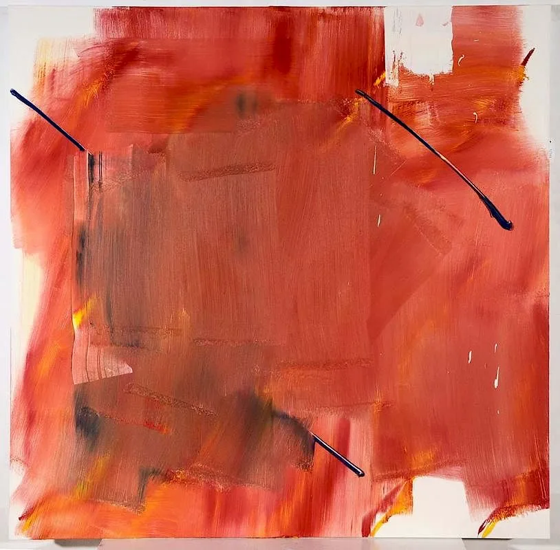 David M. French, My Grandmother Doesn't Wrestle But You Should See Her Box, 2012, oil on canvas