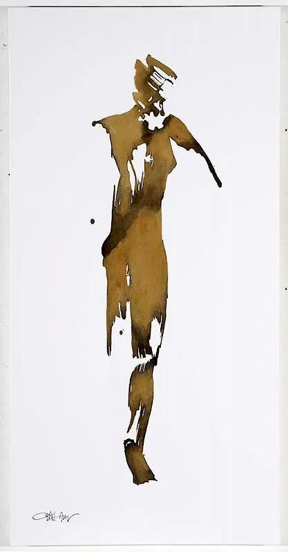 Craig Alan, Cardinal Marks, acrylic on canvas