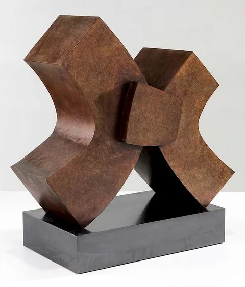 Julie Speidel, Chasseen, not apparently signed, patinated bronze