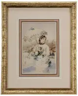 Woman with Parasol, Brunk Auctions 2016