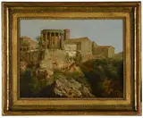Joseph Vernet, View at Tivoli, Temple of Sibyl