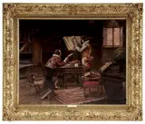 Alex de Andreis, Two Cavaliers in a Study