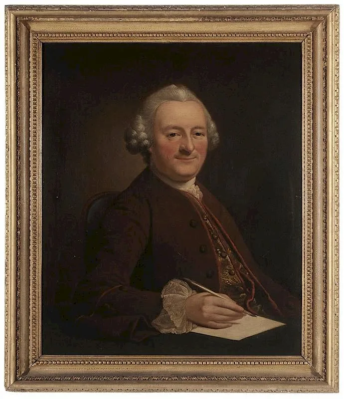 Sr. by Mason Chamberlin, circa 1760, oil on canvas, offered Jan 2016