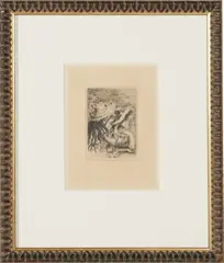 Pierre-Auguste Renoir, Le Chapeau Epingle, 1894, etching on paper