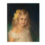 Walter Petersen, Portrait of Viktoria Marina of Prussia, 1921, pastel on paper laid to canvas