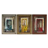 Paul Ecke, Three Works, each acrylic on canvas