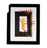 Paul Ecke, Performer, 1993, embellished serigraph on paper