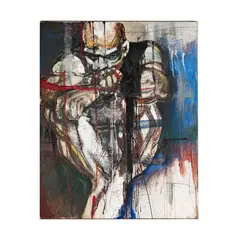 Paul Ecke, Contemplation, 1997, acrylic on canvas
