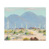 Thomas Fisk Goff, Desert Springtime, oil on canvas board