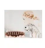 Louis Icart, Happy Birthday, 1937, etching, drypoint, and aquatint