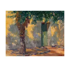 Gregory Stewart Hull, Shadow Patterns, oil on board