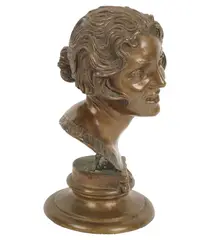 Vincenzo Gemito, Female Head, bronze