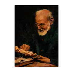 Antonio Godoy, Portrait of a Man, 1968, oil on canvas
