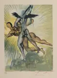 The Fallen Gods by Salvador Dalí, lithograph artist's proof, sold Dec 2025