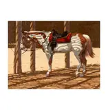 Lee Herring, Hitched Horse, 1979, oil on panel
