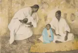Francisco Zúñiga, Familia Indigena I, 1976, lithograph in colors