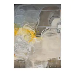John Millei, Toward an Indirect Language, 1990, oil on acrylic emulsion on gesso on canvas