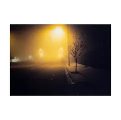 Melanie Pullen, Yellow Street, 2005, c-print face mounted to acrylic