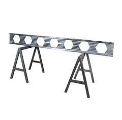 Matt Hope, Castelated I-Beam, 2005, steel and aluminum