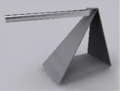 Matt Hope, Trunnion, 2005, steel