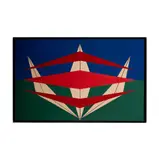 Herbert Busemann, Calm Equilibrium, 1987, acrylic on canvas board