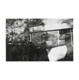 Rachel Rosenthal, Untitled (Figure Viewed Through a Window), photograph