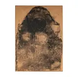 Sari Dienes, Untitled, rubbing on paper