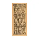 Chant G by Pierre Louis Maurice Courtin, 1953, etching and engraving, sold Nov 2025