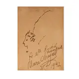 Marc Chagall, Head in Profile