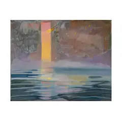 Ciel Olsen Bergman, Untitled, 1990, oil on cavas