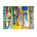 Rachel Rosenthal, Chemist and Ghost, 2001, oil on canvas