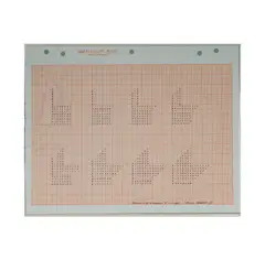Channa Horwitz, Playin with 8 Numbers, 1979, ink on graph paper