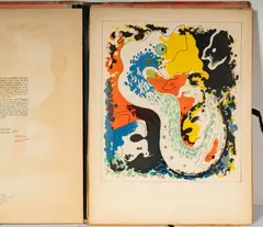Carlos Mérida, Estampas del Popol-Vuh, 1943, the complete portfolio of lithographs in color on wove paper