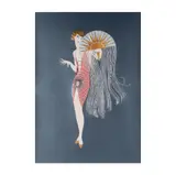 Erté, Flapper, 1990, serigraph