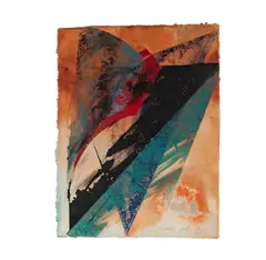 Laddie John Dill, Untitled, 1987, mixed media on paper
