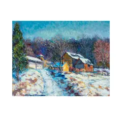 Tatiana Alexeeva, Shirt Hills, oil on canvas