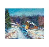 Tatiana Alexeeva, Shirt Hills, oil on canvas
