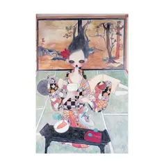 Aya Takano, The Weightless Room, 2006, offset lithograph